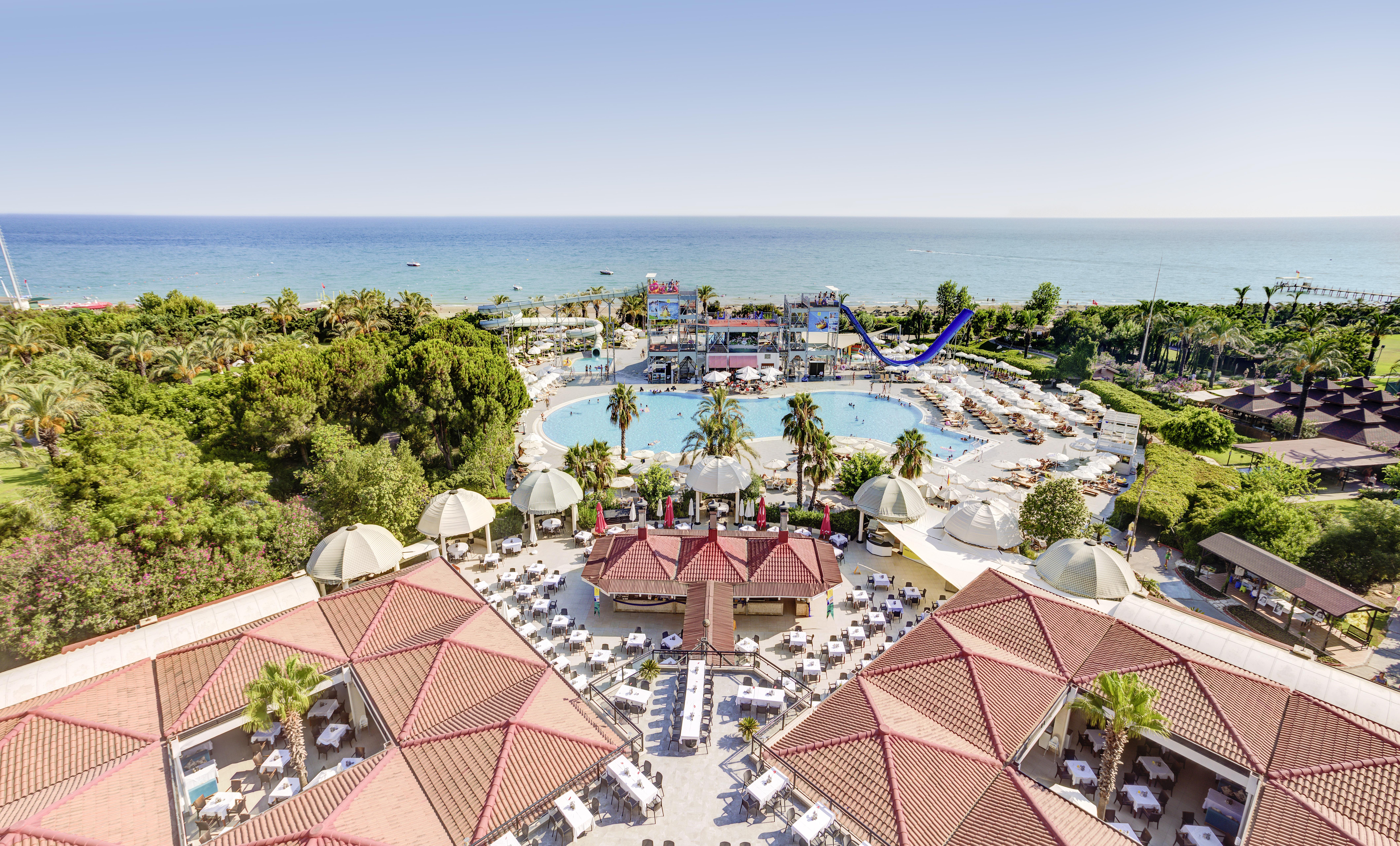 אנטליה Asteria Family Resort Belek מראה חיצוני תמונה Aerial view of the resort